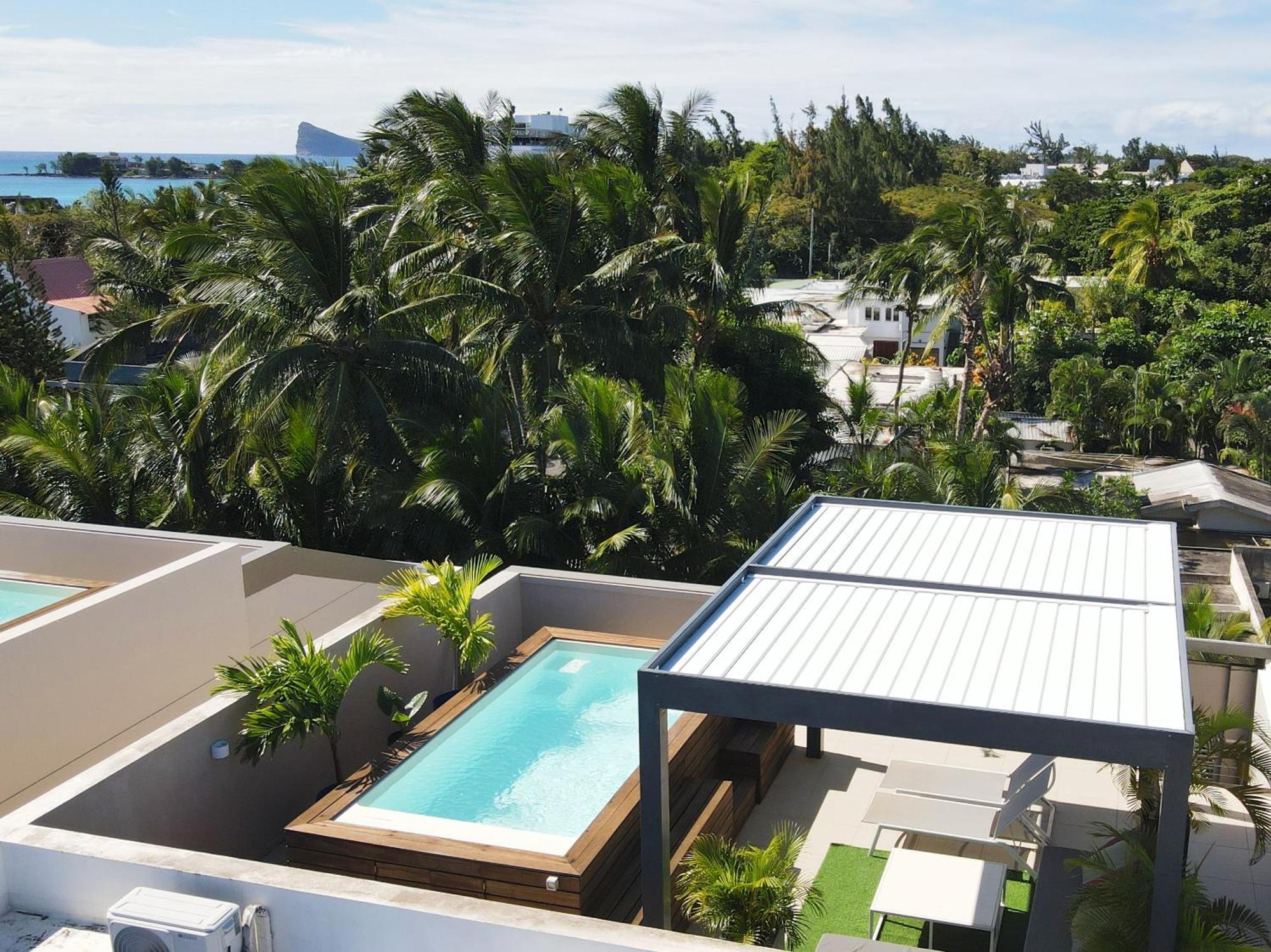 Villa Eden-2 Bedrooms With Private Rooftop Terrace & Pool, Access To Private Beachclub, Ki Residences, Pereybere - Managed By Ksn Grand Baie Zewnętrze zdjęcie